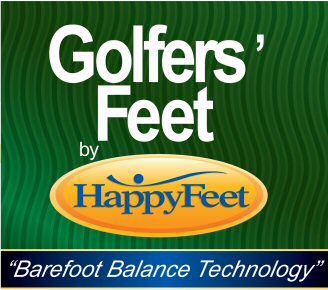 HappyFeet Insoles for golfer balance HappyFeet massaging insoles