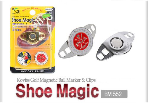 Hem Magic Ball Marker are made of stainless steel eye-catching accessory for shoes on and off the golf course,the strong magnet of the clip ensures that your golfballmarker is right where you left it. 