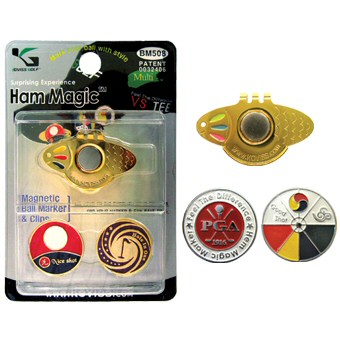 golfballmarker & shoe cap clip