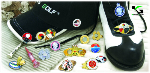 Golf Tee Hat Clip -  Sweden